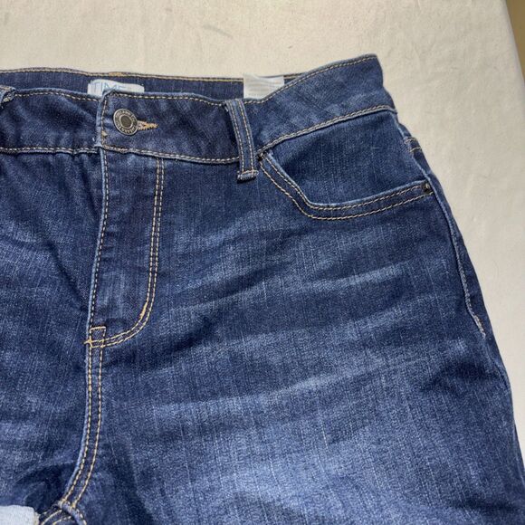 Denim Bundle Lot 4 Pc  3 Shorts 1 Pair Of Jeans Size 6 Dark & Medium Wash  BL - Picture 9 of 16